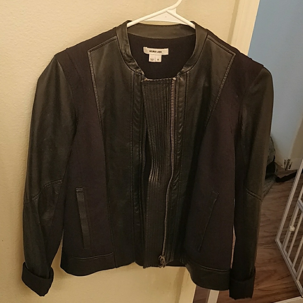 Helmut Lang leather jacket